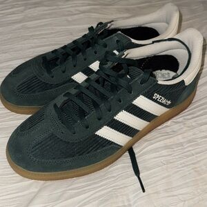 Adidas Spezial Green Corduroy